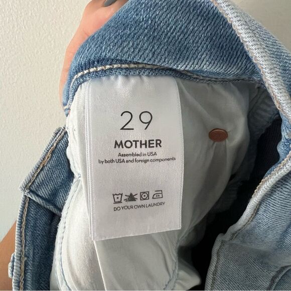 MOTHER The Mid Rise Dazzler Ankle Jeans Size 29 Limited Edition - Picture 8 of 11